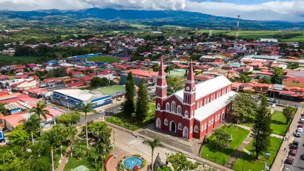 Grecia Costa Rica Aerial
